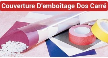 3 - Couverture d'emboîtage  Dos carré collé