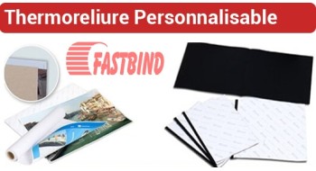 N° 1 - Consommables  Thermoreliure Personnalisable