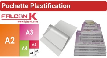 E1 - Pochette Plastification Brillant, Mat