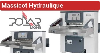 Massicot Hydraulique polar Mohr