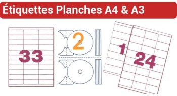 5 - Étiquettes Planches A4