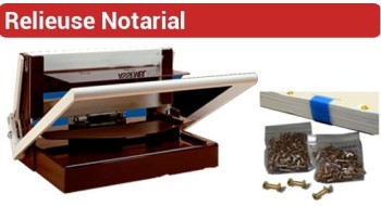 N° 7 Relieuse Notarial