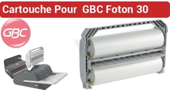 8 - Cartouche De Film Pour Plastifieuse Gbc Foton 30