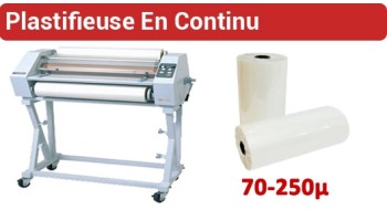 N°3 Plastifieuse en continu