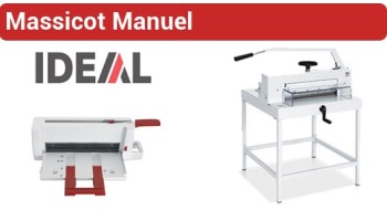 Massicots manuels format A3, A4,